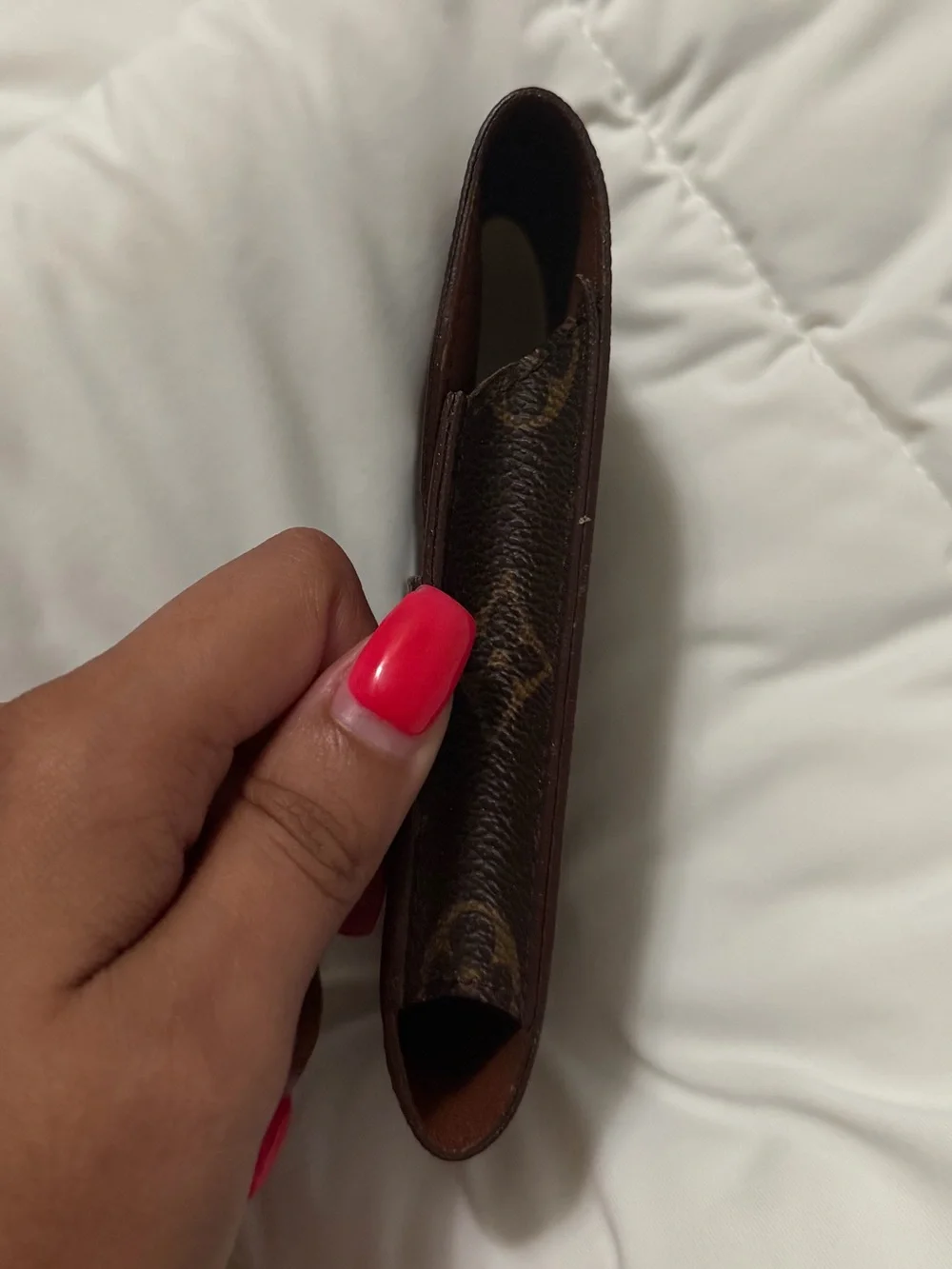 Louis Vuitton brown monogram cigarette case